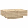 vidaXL Tavolino da Salotto Rovere Sonoma 90x60x31 cm Legno Multistrato
