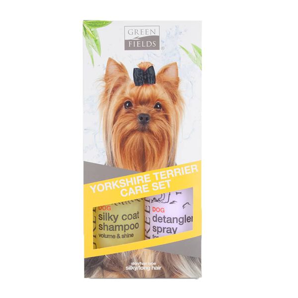 Greenfields Set Shampoo e Spray per Cani Yorkshire 2x250 ml