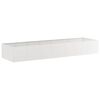 vidaXL Fioriera 280x80x40 cm in Acciaio Inox