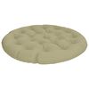 vidaXL Cuscino per Sedia Papasan VIANEN 100% Poliestere Verde chiaro