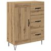 vidaXL Credenza Rovere Artigianale 69,5 x 34 x 90 cm