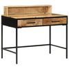 vidaXL Tavolo consolle Marrone 100 x 55 x 89.5 cm