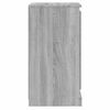 vidaXL Credenza Grigio Sonoma 37,5x35,5x67,5 cm in Legno Multistrato