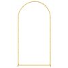 vidaXL Arco Nuziale Oro 100 x 39 x 200 cm Acciaio
