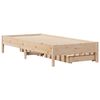 vidaXL Letto senza Materasso 90x200 cm in Legno Massello di Pino