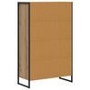 vidaXL Armadio per Libri Rovere Artigianale 68 x 30 x 108.5 cm