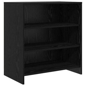 vidaXL Credenza Nero 70 x 41 x 75 cm Legno multistrato