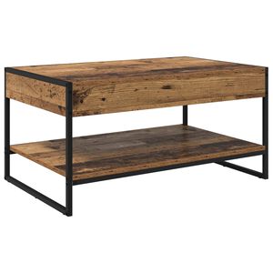 vidaXL Tavolino da salotto Legno vecchio 80 x 50 x 40 cm