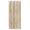 vidaXL Tende in Velluto con tende 2 pcs Crema 225 x 140 cm Velluto