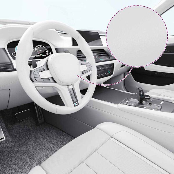 vidaXL Pellicole per Auto 2pz Bianco Opaco 100x150cm + 50x150cm