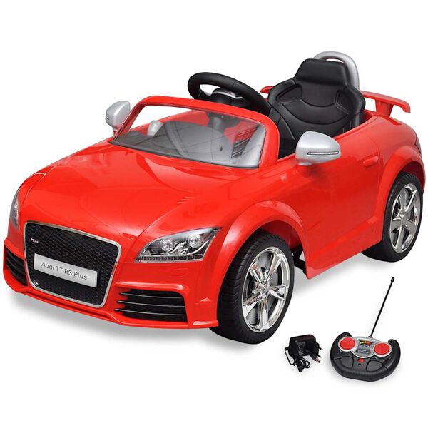 Audi TT RS Macchina cavalcabile telecomandata per bambini rossa
