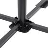 vidaXL Set Base per Ombrellone da Giardino 5 pz in Granito e Acciaio