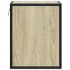 vidaXL Comodino a Muro Rovere Sonoma 40x31x39,5 cm