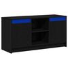 vidaXL Unit&agrave; TV 100 x 34 x 50 cm Nero Legno ingegnerizzato