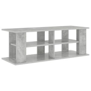 vidaXL Supporto TV Grigio cemento 96 x 35 x 33,5 cm