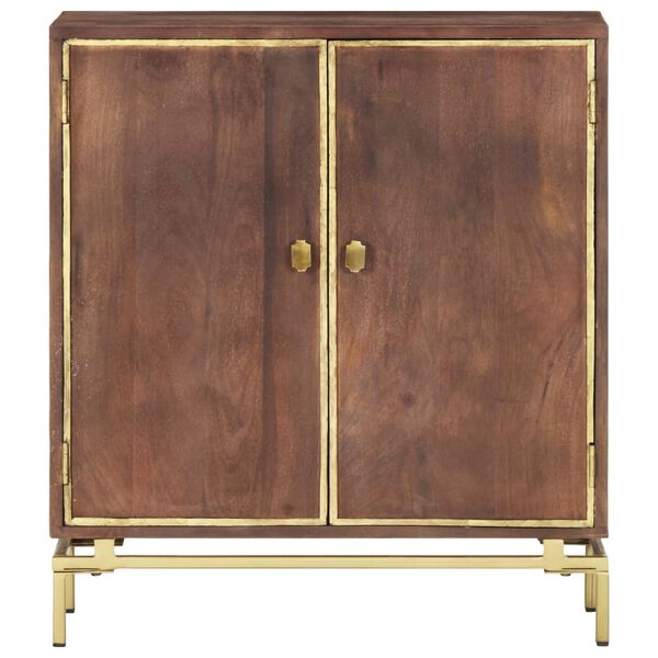 vidaXL Credenza 68x30x76 cm in Legno Massello di Mango