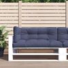 vidaXL Cuscini per Pallet 3 pz Blu Marino in Tessuto