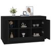 vidaXL Credenza Nera 102x35x60 cm in Legno Multistrato