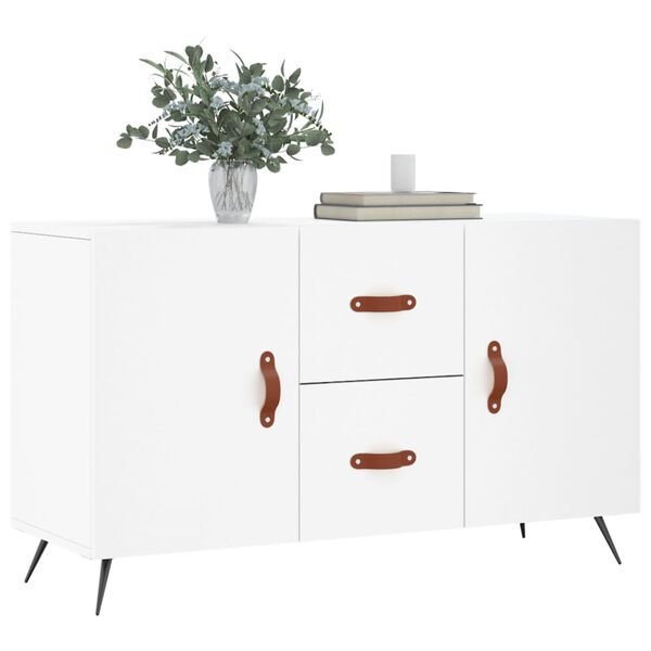 vidaXL Credenza Bianca 100x36x60 cm in Legno Multistrato