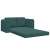 vidaXL Divano letto Verde Scuro 148 x 71 x 83 cm Velluto