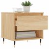 vidaXL Tavolini Salotto 2pz Rovere Sonoma 50x46x50cm Legno Multistrato