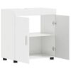 vidaXL Set di Armadi da Bagno TULUM Bianco Lucido 60 x 34 x 63 cm