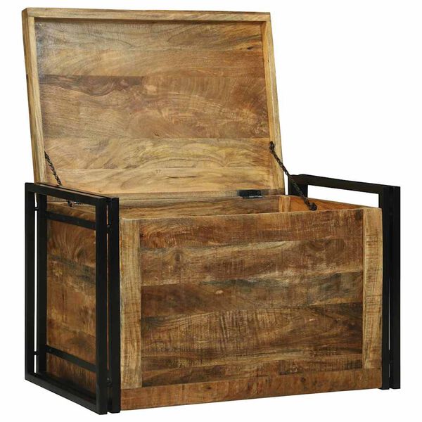 vidaXL Scatola di Stoccaggio con archiviazione 80 x 50 x 50 cm