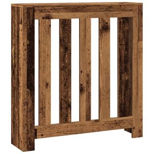 vidaXL Copertura Termosifone Legno Antico 78x20x82cm Legno Multistrato