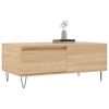 vidaXL Tavolino Salotto Rovere Sonoma 90x50x36,5 cm Legno Multistrato