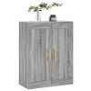 vidaXL Mobile a Parete Grigio Sonoma 69,5x34x90 cm Legno Multistrato