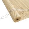 vidaXL Tenda a rullo Naturale 130 x 220 cm Bamb&ugrave;