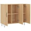 vidaXL Credenza Rovere Sonoma 90x34x80 cm in Legno Multistrato