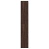 vidaXL Scarpiera Rovere Marrone 60x21x125,5 cm in Legno Multistrato