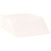 vidaXL Cuscino per Gambe 63 x 52 x 19,5 cm Duro Schiuma PU Bianco