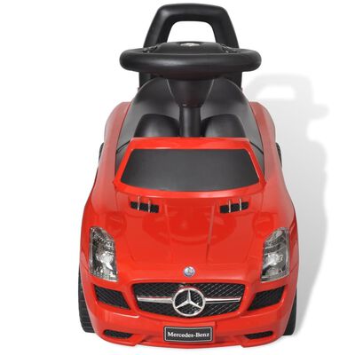 vidaXL Automobile a Spinta Mercedes Benz Rossa Cavalcabile Bambini