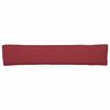 vidaXL Set di Cuscini per Pallet 2 pcs Rosso Vino 200 x 40 x 8 cm
