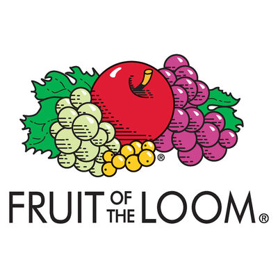 Fruit of the Loom Magliette Originali 5 pz Rosso Bordò L in Cotone