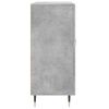 vidaXL Credenza Grigio Cemento 90x34x80 cm in Legno Multistrato