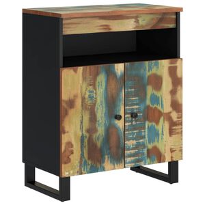 vidaXL Credenza con 2 Ante 60x33x75 cm in Legno Massello di Recupero