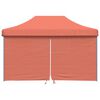 vidaXL Tenda Party Terracotta 292 x 440 x 315 cm Tessuto Oxford