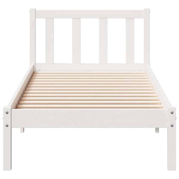 vidaXL Letto Extra Lungo senza Materasso 80x200 cm in Legno di Pino