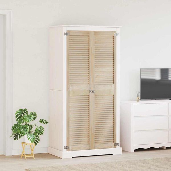 vidaXL Porta per Armadio con porta 2 pcs Naturale 170 x 2,1 x 39,5 cm