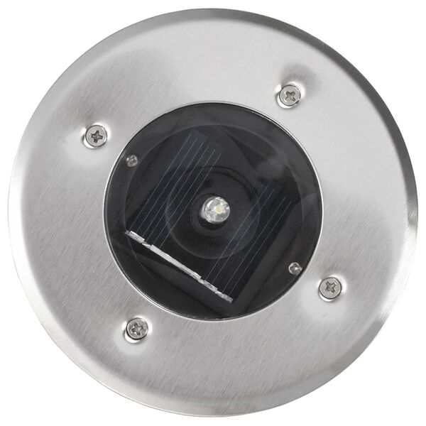 vidaXL Faretti Solari ad Incasso Carrabili 6 pz