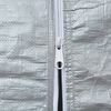 vidaXL Tendone per Feste in PE 6x12 m Grigio