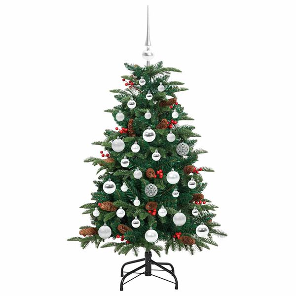 vidaXL Albero di Natale artificiale con 150 LED Verde 120 cm