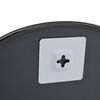 vidaXL Specchio da Parete Nero 30x25 cm