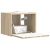 vidaXL Mobile TV da parete Sonoma 60 x 31 x 29.5 cm Legno multistrato