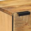 vidaXL Comodini 2pz Marrone 40x33x46 cm in Legno Massello di Mango