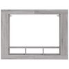 vidaXL Mobile Porta TV Grigio Sonoma 152x22x113cm in Legno Multistrato