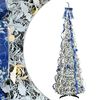 vidaXL Albero di Natale artificiale Bianco 180 cm PVC